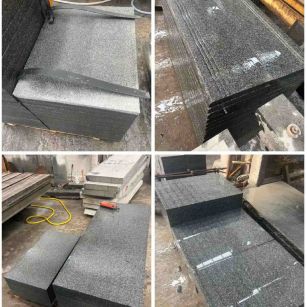 东营 芝麻黑地铺石材