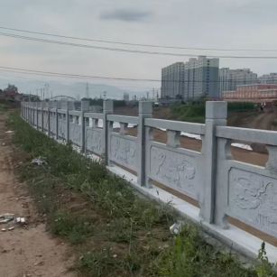 东营 石材河道栏杆