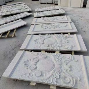 东营 芝麻白干挂雕花板