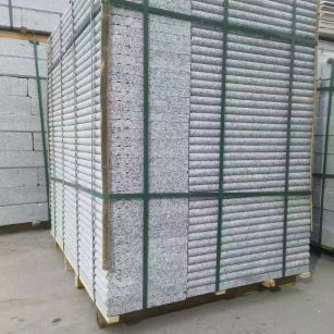 东营 芙蓉白3公分厚磨圆边、拉槽，楼梯踏步