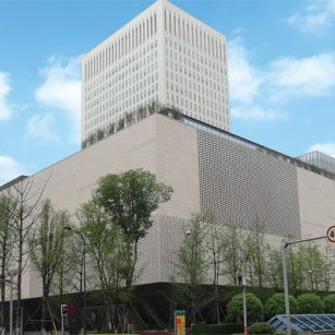 东营花岗岩在外墙干挂案例