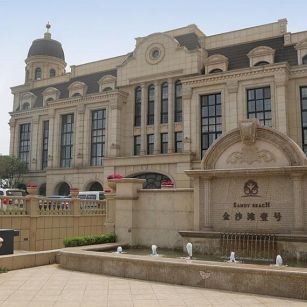东营花岗岩黄金麻建筑外墙干挂案例