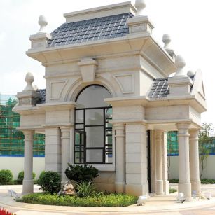 东营花岗岩在建筑外墙的应用