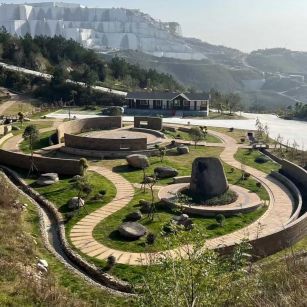 东营仿古石铺装整体效果