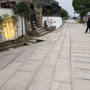 东营仿古石铺装效果