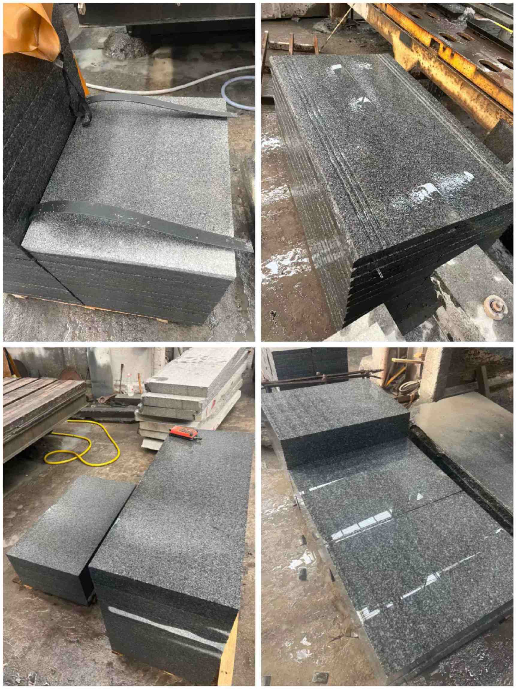 东营 芝麻黑地铺石材