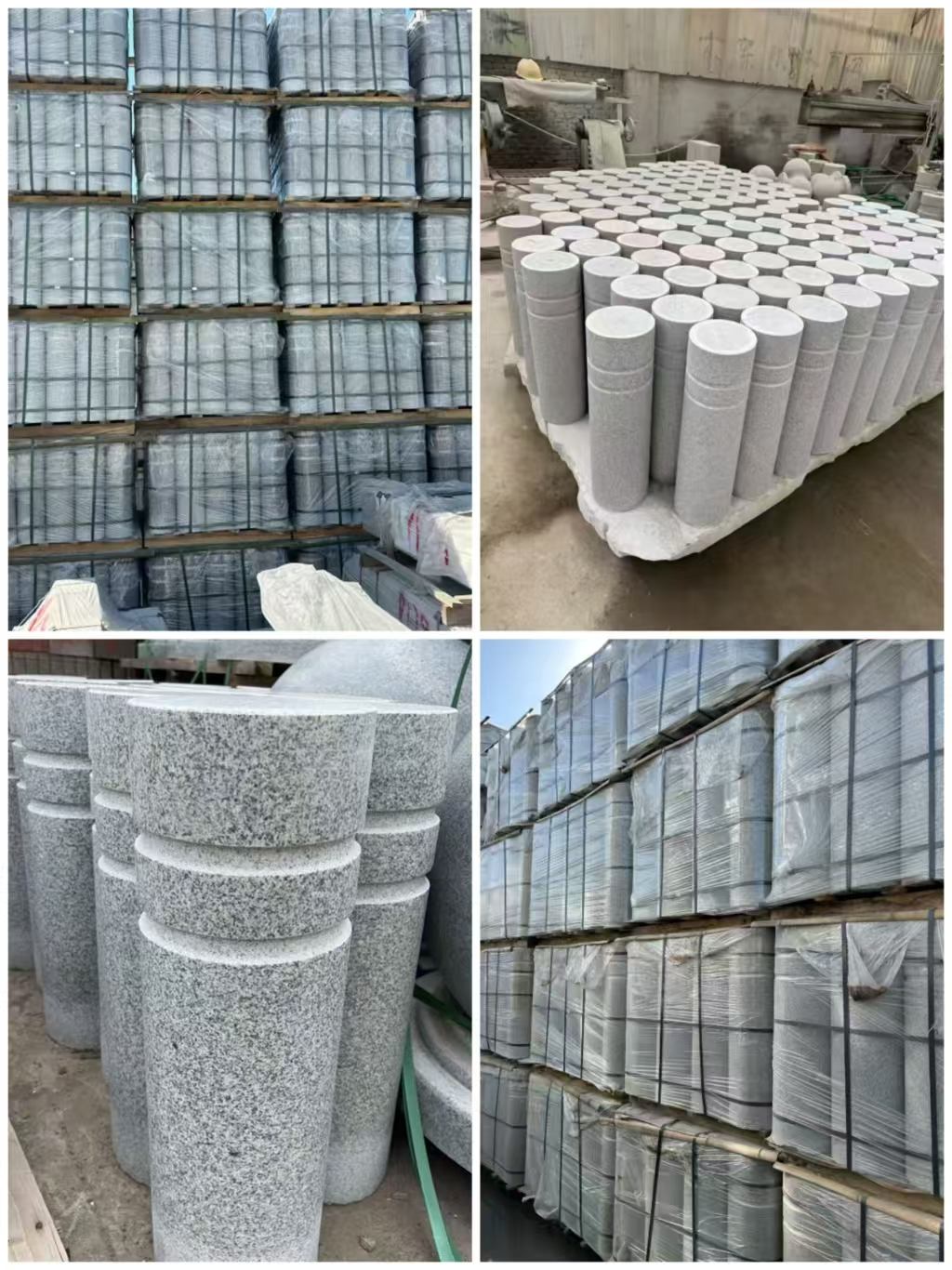 东营 芝麻白花岗岩挡车柱、隔离柱多少钱