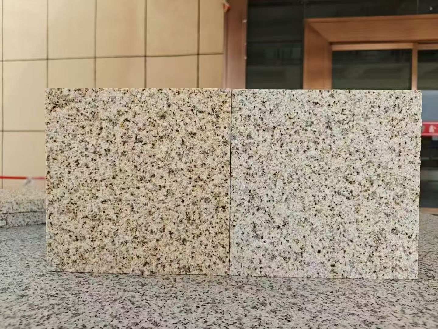 东营 黄金麻荔枝面，中黄与浅黄