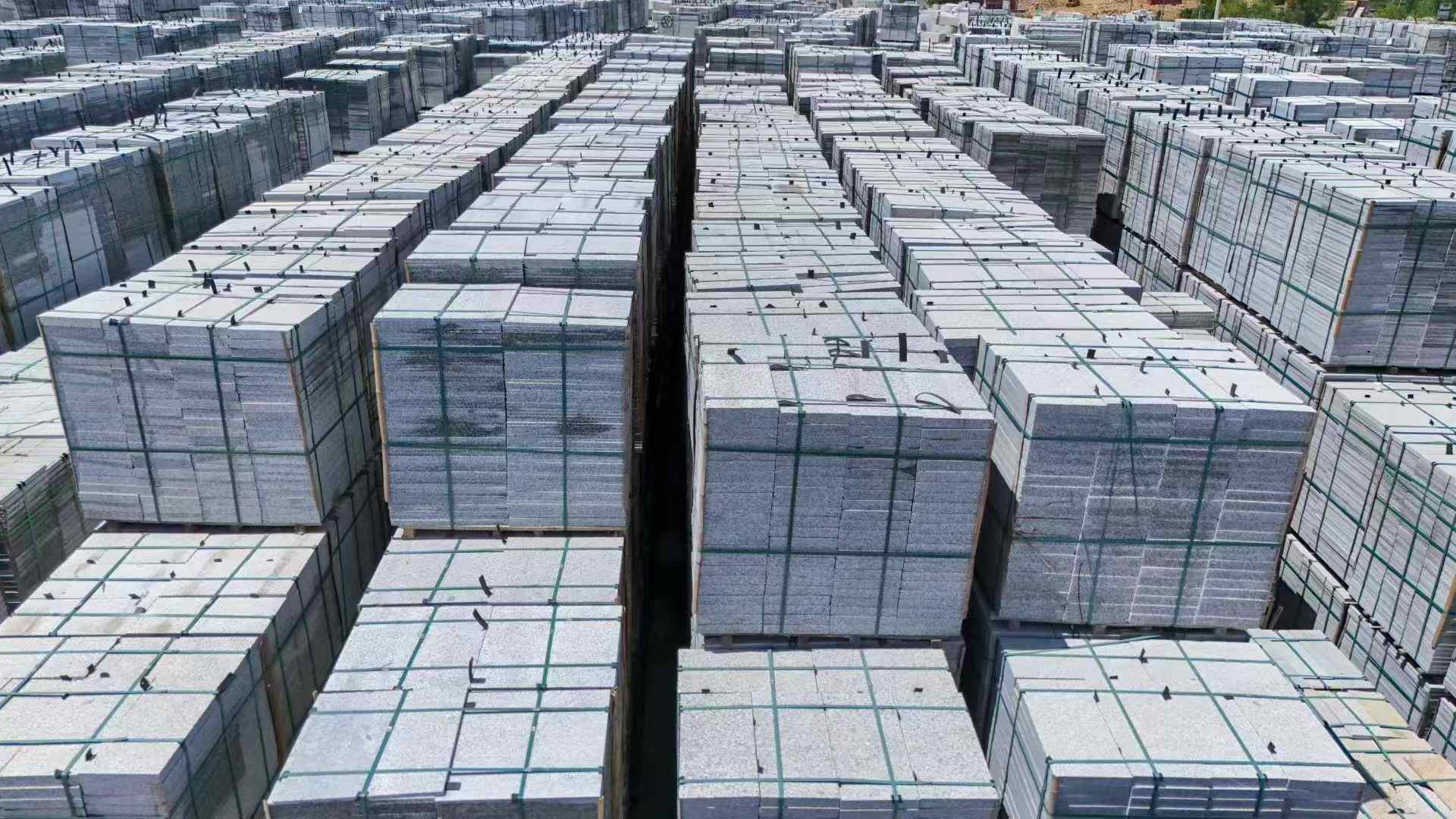 东营 芝麻白、芝麻灰、芙蓉白地铺成品，大量现货