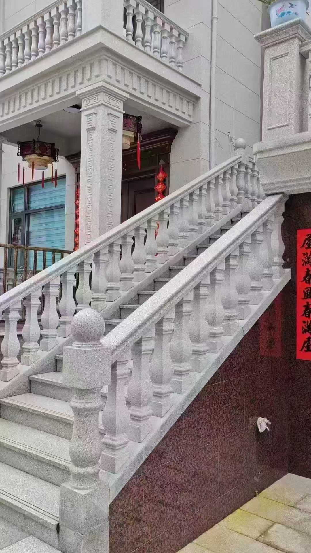 东营 天然石材 阳台庭院护栏、栏杆