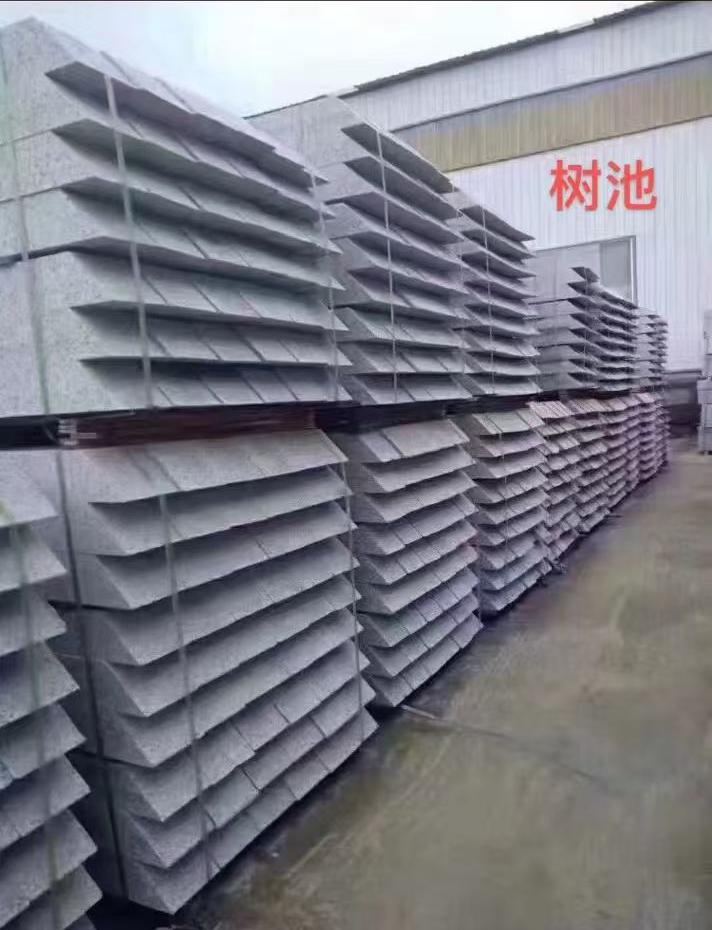 东营 芝麻灰切头树池