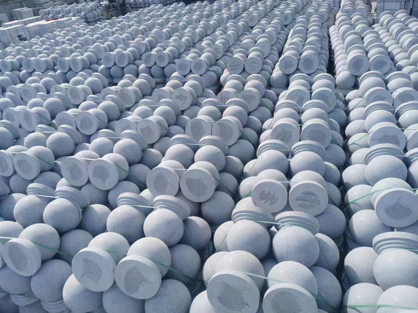 东营芝麻白挡车球